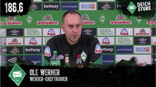 Werder Bremen Highlights der Pressekonferenz vor dem Spiel gegen Erzgebirge Aue in 1899 Sekunden [upl. by Claudina]