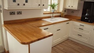 Oak Kitchen Worktops Full Stave Review [upl. by Sarge]