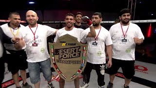 Nawras Abzakh Vs Jalal Al Daaja  Full Fight 61kGTitle  Desert Force 24 Abu Dhabi [upl. by Anyalram]