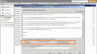 Tax Import Invite clients to download data [upl. by Mulloy]