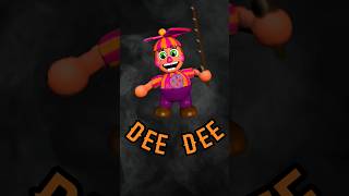 Qui est Dee Dee de FNAF  fnaf fivenightsatfreddys gaming jeuxvidéo ultimatecustomnight [upl. by Aylward607]