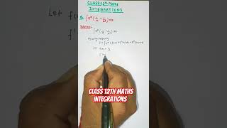 INTEGRATION For IIT JEEClass 12 MathsIntegralsProblems amp Solutions cbse iitjee [upl. by Ahseital200]