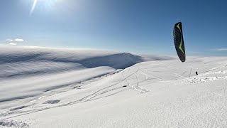 Snowkiting Expedition Varanger 2024  KITEFORCEcz [upl. by Nnovahs776]