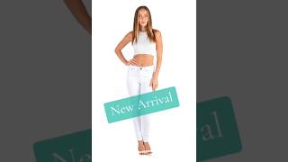 💗 New White Skinny Jeans whitejeans wtw skinny newarrival 4u white skinnyjeans [upl. by Tomasina]