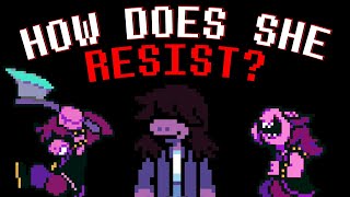 How Susie is able to RESIST our Control  DELTARUNE Theory  Analysis ft TigerShark859 [upl. by Arocal973]