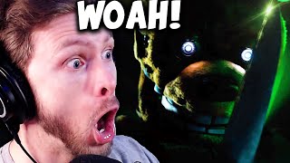 FNAF MOVIE OFFICIAL TRAILER REACTION  BREAKDOWN [upl. by Medarda]