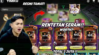 TOP UP 2 JUTA BUAT TAMATIN PACK RENTETAN SERAM MENYALA ISI DOMPETKU WORTH IT  EA FC MOBILE 25 [upl. by Osnofledi]