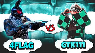 4FLAG📲 Vs ​ GTK GAMING 🖥️  HANDCAM Fight of Nepali🇳🇵 Fastest Players⚡️ [upl. by Skerl]