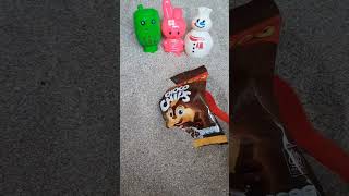 CHOCO CHIPS AND MIXUE BOBA GREEN AND DOLL PINK 😁 youtubeshorts shortvideo trending [upl. by Lajet]