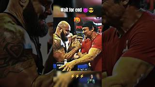 Devon larrot vs Adam scher 😳😈 armwrestling shortsfeed fyp [upl. by Anhaj655]