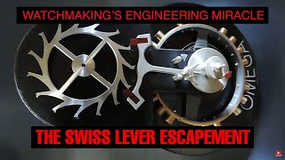 How the Swiss Lever escapement works ▶ With original ticking sound [upl. by Eiramlatsyrc]