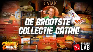 SPECIAL De grootste collectie Kolonisten van Catan bordspellen ter wereld [upl. by Akkire]