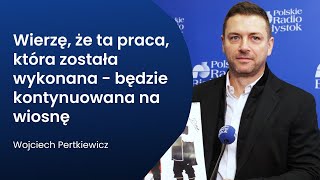 Jagiellonia Białystok  podsumowanie rundy jesiennej  rozmowa z Wojciechem Pertkiewiczem [upl. by Qerat]