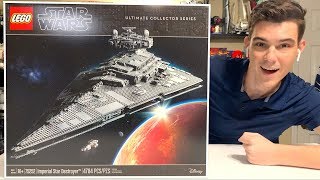 LEGO Star Wars 75252 UCS Imperial Star Destroyer Review 2019 [upl. by Llennej]