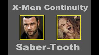 Xmen Continuity Sabertooth Explained [upl. by Vinson]