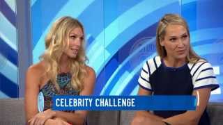 TVSN Celebrity Challenge with Annalise Braakensiek amp Erika Heynatz [upl. by Ehtyde]