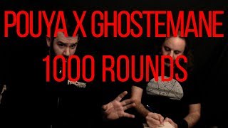 Pouya and Ghostemane  1000 Rounds Metalheads React To Hip Hop [upl. by Mahsih]