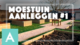 Moestuin aanleggen  Deel 1  Grow Cook Eat 6 [upl. by Salchunas]