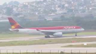 Spotting in GRU Airport Intl SBGR Guarulhos  Runway 27LR [upl. by Havot]