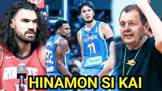 NBA na lumalapit kay Kai Sotto Steven Adams gusto makalaban si Kai Rajko may advice sa Bigman [upl. by Czarra612]