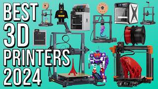 BEST 3D PRINTERS of 2024  TOP 5 BEST 3D PRINTER for 2024 [upl. by Mandle533]