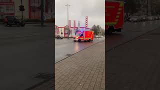 🚨SELTEN🚨 Der C Dienst01 der RTW02 der RTW01 und das NEF01 mit SoRe auf Einsatzfahrt [upl. by Epilef478]