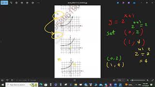 SAT Past Papers Question Exponential graph [upl. by Sanalda]