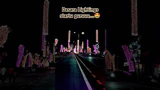 Dasara Lightings  Mysore Dasara 2024  highlights [upl. by Oedama]