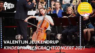 Valentijn Jeukendrup  ‘Capriccio’ van Goltermann  Kinderprinsengrachtconcert 2021 [upl. by Wina366]