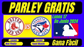 Pronosticos Deportivos Hoy Lunes 17 De Junio MLB Ayer Ganamos Con La Jugada Fuerte 💵💵💵 mlb parley [upl. by Ijnek]