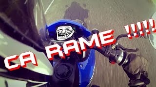 Un 125 ça rame terrible   Yamaha XTX 125 Top Speed  Archie Powell Gopro Hero 2 [upl. by Krueger]