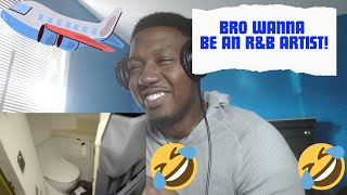 BRO HARMONIZING LOL  Yuno Miles  She On A Plane Official Video Reaction [upl. by Trebleda]