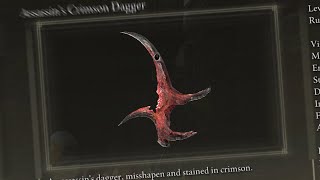 Elden Ring Assassins Crimson Dagger Talisman Early [upl. by Lovash]