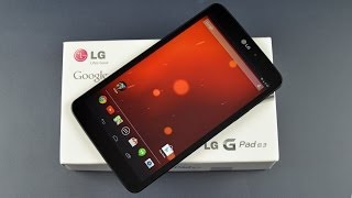 LG G Pad 83 Google Play Edition Unboxing amp Overview [upl. by Bernard]