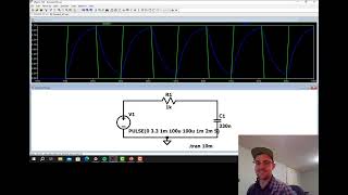 LTSpice Tutorial Transient Simulation with RC Circuit  RC Time Constant EE 2212 UMD [upl. by Phenice]