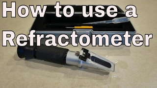 how to measure salt level in saltwater aquarium  how to measure salinity using a refractometer [upl. by Goodwin261]