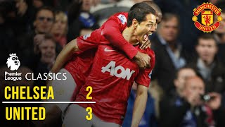 Chelsea 23 Manchester United 1213  Premier League Classics  Manchester United [upl. by Anitnahs209]