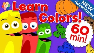 Coloring Nature  Learn the Colors with Beautiful Nature Animals and More  Color Crew  BabyFirst [upl. by Hsreh533]