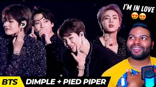 Ooh These Vocals 🤩  BTS 방탄소년단  Dimple 보조개 amp Pied Piper 파이드파이퍼 Live REACTION [upl. by Eatnoled]