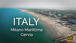 Cervia Milano Marittima  Italy  Amazing 4k video [upl. by Jonna]