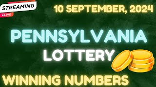 Pennsylvania Day Lottery Results For  10 Sep 2024  Pick 2  Pick 3  Pick 4  Pick 5  Powerball [upl. by Lednic]