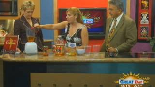 Cookbook Author Gina Meyers demonstrates how to make Pumpkin Juice [upl. by Temple407]