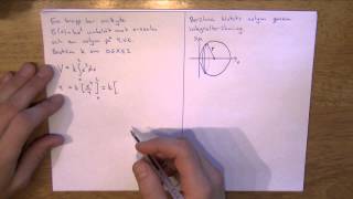 Matematik 4  Integraler del 6  Grundläggande volymberäkning [upl. by Faunia609]