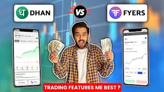 Dhan vs Fyers  Dhan app review vs fyers trading platform  fyers vs dhan [upl. by Nivlem]