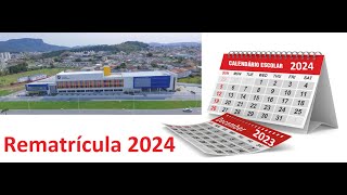 Rematrícula 2024 [upl. by Mylo508]