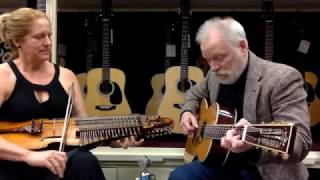 quotAuld Lang Synequot played on Collings 00045 guitar and nyckelharpa at Gryphon Stringed Instruments [upl. by Benson405]