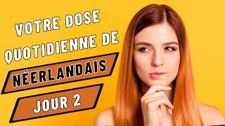 Votre dose quotidienne de néerlandais Jour 2 [upl. by Alag]