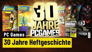 30 Jahre PC Games  Eine Reise durch die Heftgeschichte [upl. by Cheffetz566]