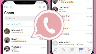 🧸Nuevo WhatsApp Estilo IPhone en Android Actualizado 2023✨ [upl. by Nnaarat601]