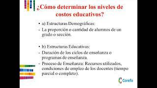 Taller ¿Cómo se calculan los costos y presupuestos en una institución educativa [upl. by Nedearb409]